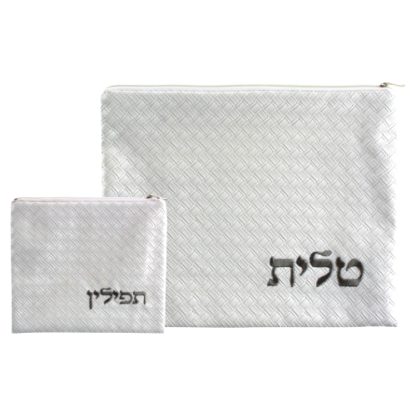 סט טלית תפילין מהודר דמוי עור