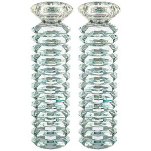 זוג פמוטי קריסטל מהודרים