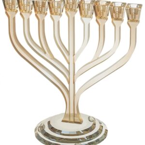 חנוכיית קריסטל מהודרת ואיכותית