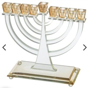 חנוכיית קריסטל מהודרת ואיכותית