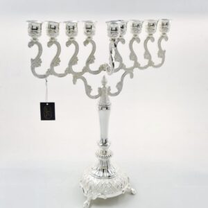 חנוכייה מוכספת מהודרת ואיכותית