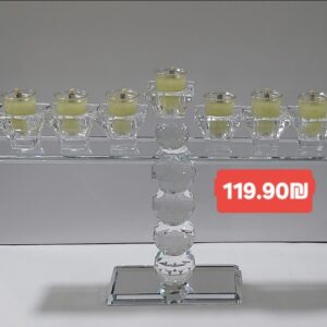 חנוכיית קריסטל "כדורי קריסטל"