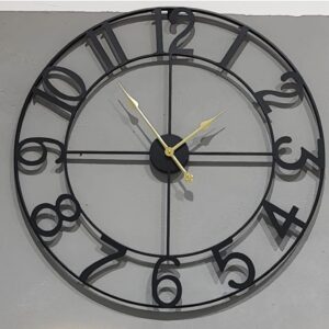 שעון קיר מתכת 80 ס"מ